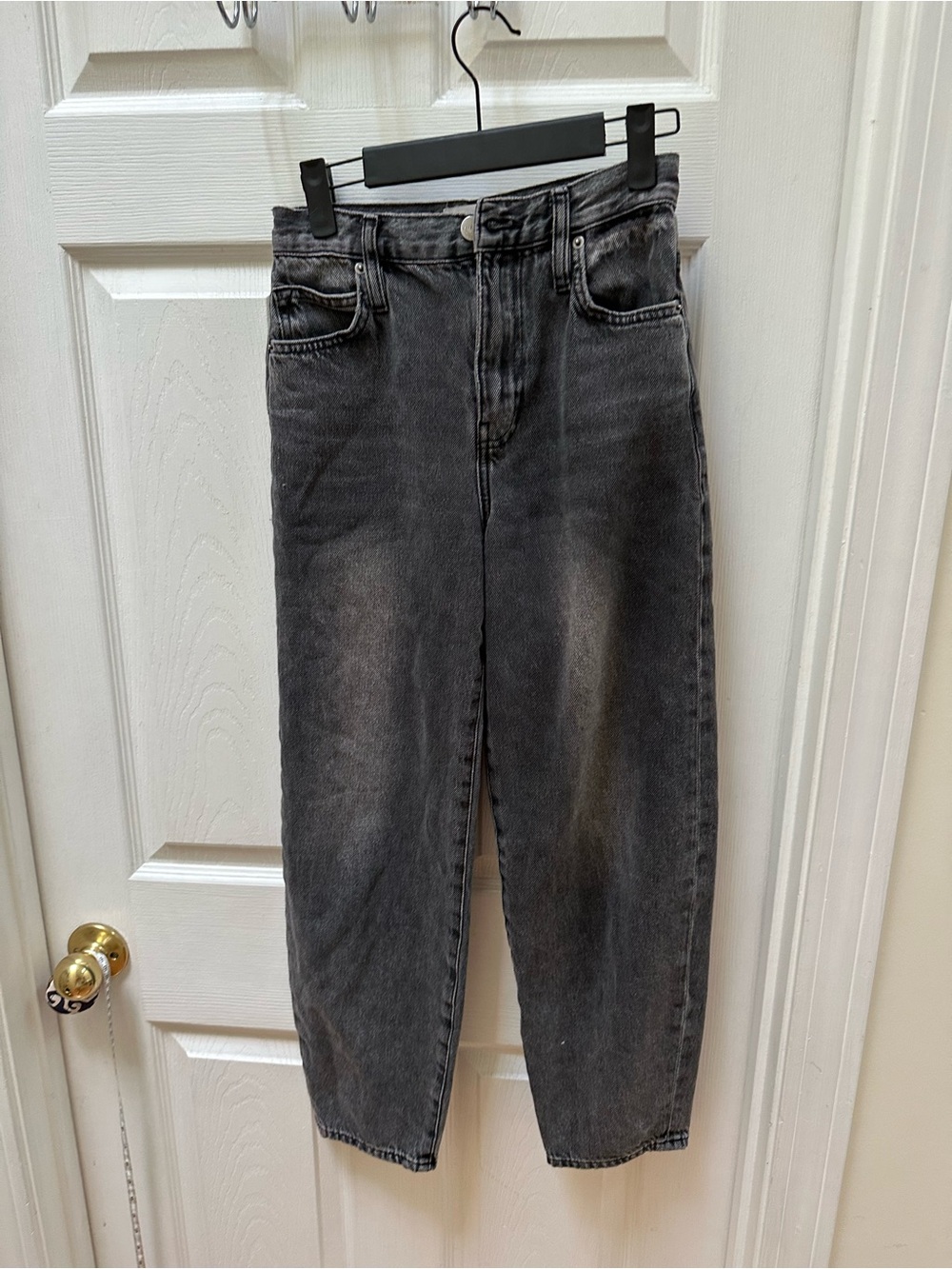 Frame denim balloon jeands Washed Black gray Jeans 23 ozone